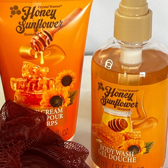 Crystal Waters Honey Sunflower Bath Set - Picture 3 of 5